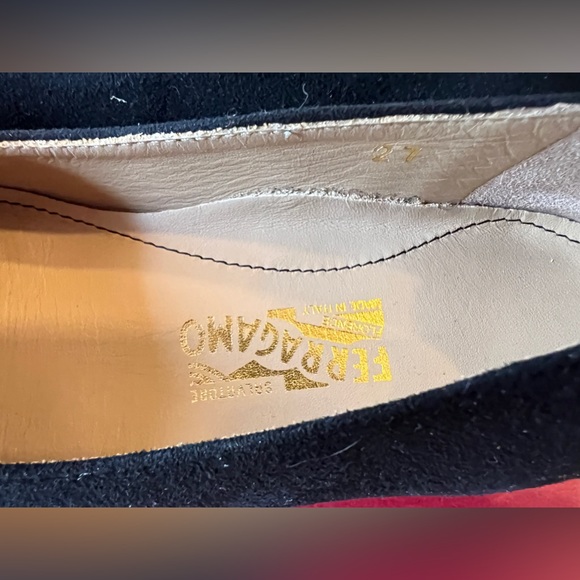 Ferragamo Black Varinamini girls shoes - Picture 4 of 5